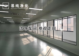 潔凈參觀走廊這樣設(shè)計(jì)大氣不？